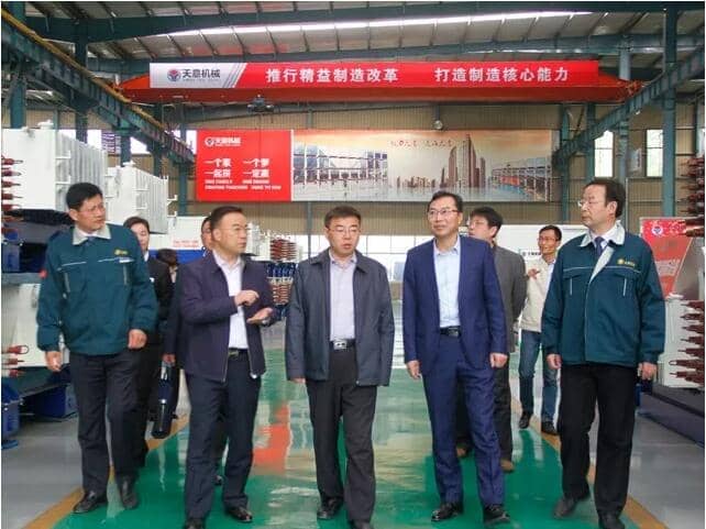 區(qū)委常委、區(qū)紀(jì)委書(shū)記、區(qū)監(jiān)委主任王慶峰調(diào)研天意機(jī)械