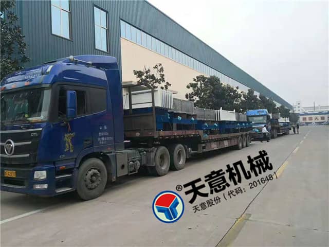 國慶時節(jié)天意機械發(fā)貨忙