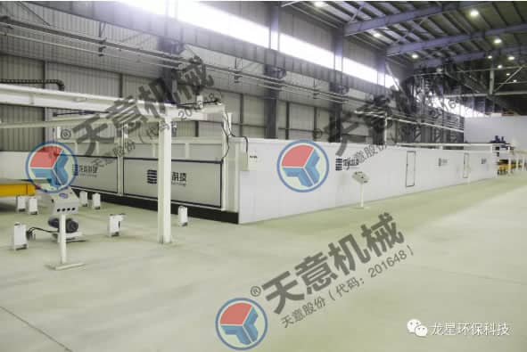 熱烈祝賀天意機械與龍星科技PC構件生產(chǎn)線順利交接！