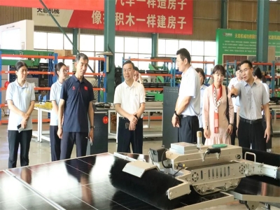 泰維能源集團(tuán)于希明董事長(zhǎng)一行蒞臨天意集團(tuán)參觀指導(dǎo)：共話創(chuàng)新發(fā)展 共謀合作新篇