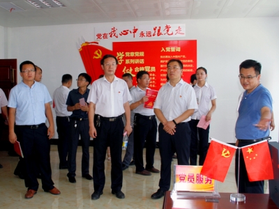 梁山縣委常委、組織部部長(zhǎng)王建一行蒞臨天意機(jī)械調(diào)研