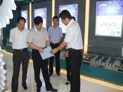 兗州區(qū)副區(qū)長(zhǎng)劉曉林一行蒞臨天意機(jī)械指導(dǎo)工作！